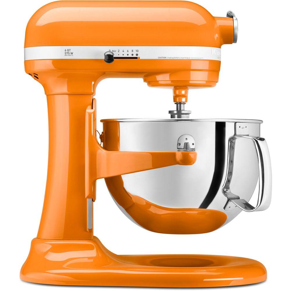 KitchenAid Professional 600 Series 6 Qt. Tangerine Stand Mixer
