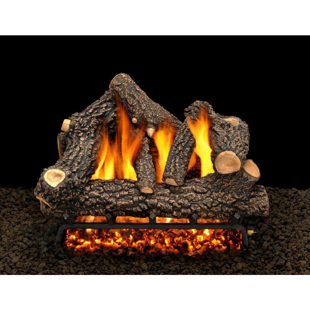 AMERICAN GAS LOG Cheyenne Glow 24 in. Vented Propane Gas Fireplace Log