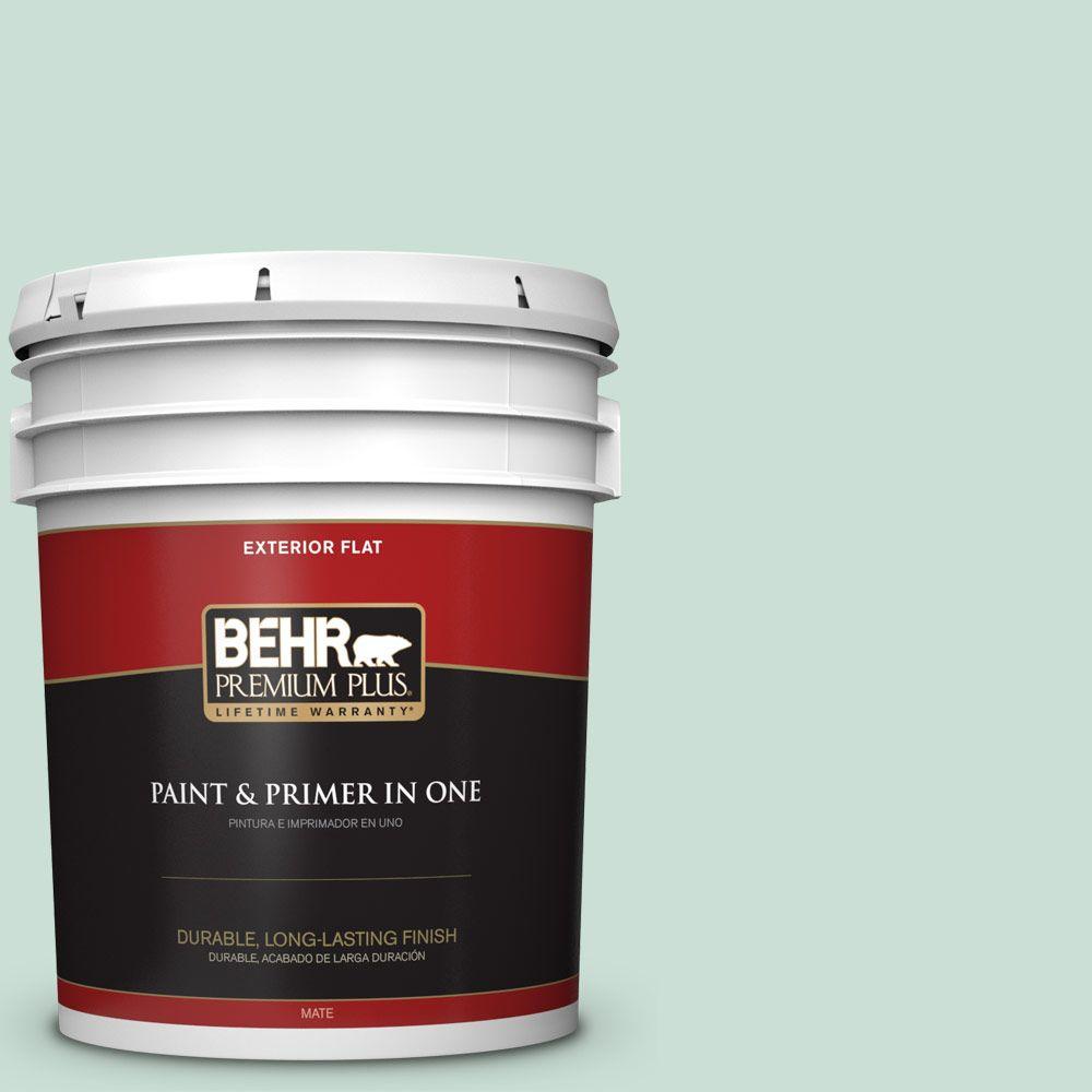 BEHR MARQUEE 1gal. M4302 Ice Rink Flat Exterior Paint445001 The Home Depot