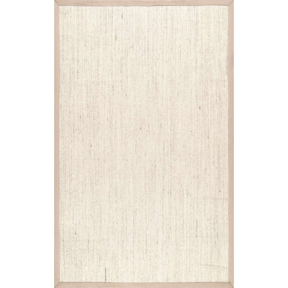nuLOOM Vintage Freja Beige 6 ft. 7 in. x 9 ft. Area RugOWMN06B6709