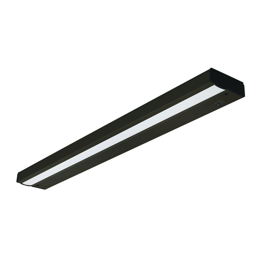 Commercial Electric 24 in. LED Bronze Direct Wire Under Light