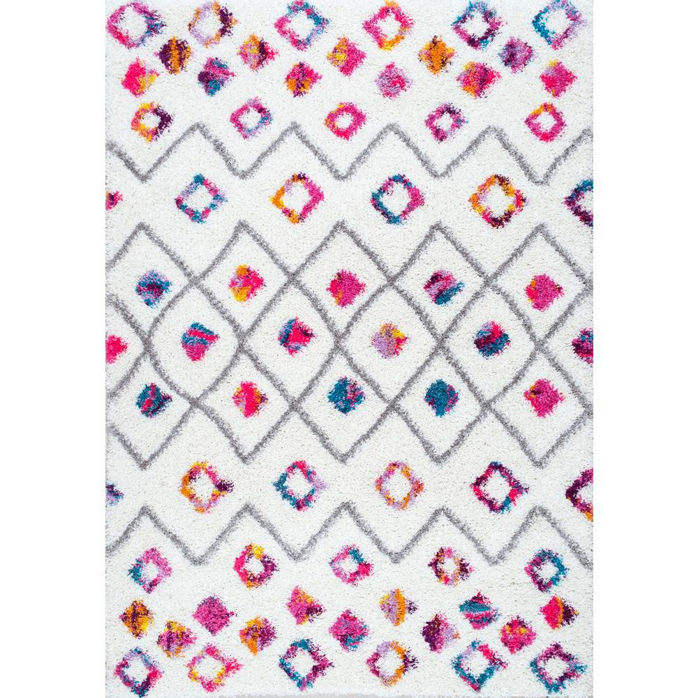 Nuloom Tatyana Moroccan Pink 3 X 5 Area Rug