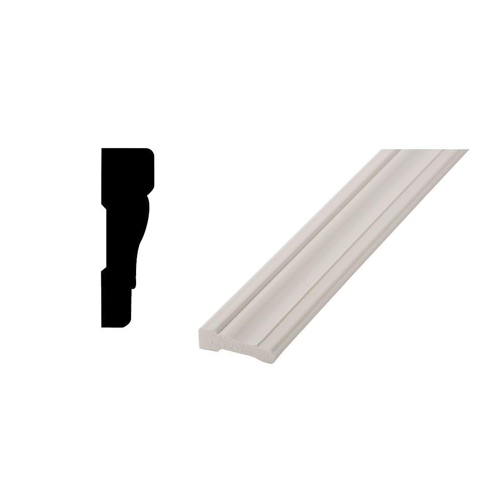 TIM 356 11/16 in. x 21/4 in. PVC interior Door and Window Casing