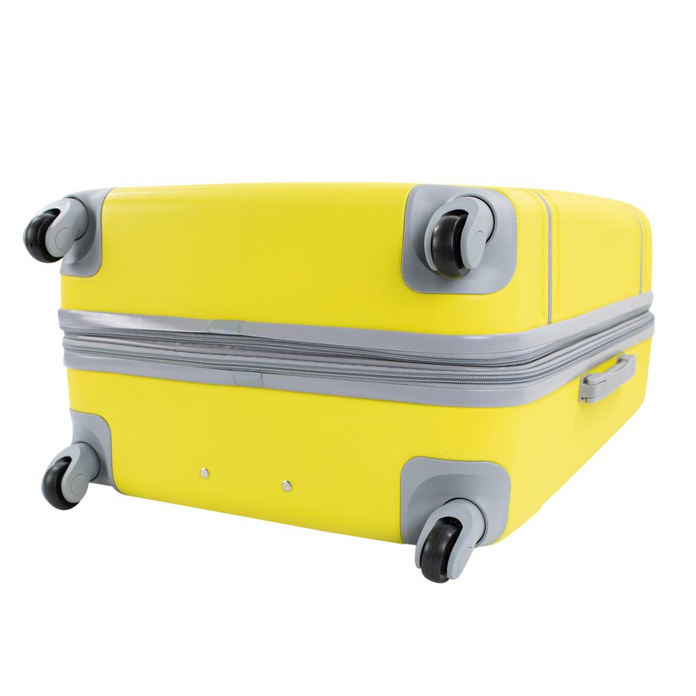 American Sport Plus Varsity 3Piece Yellow/Grey Expandable Hardside