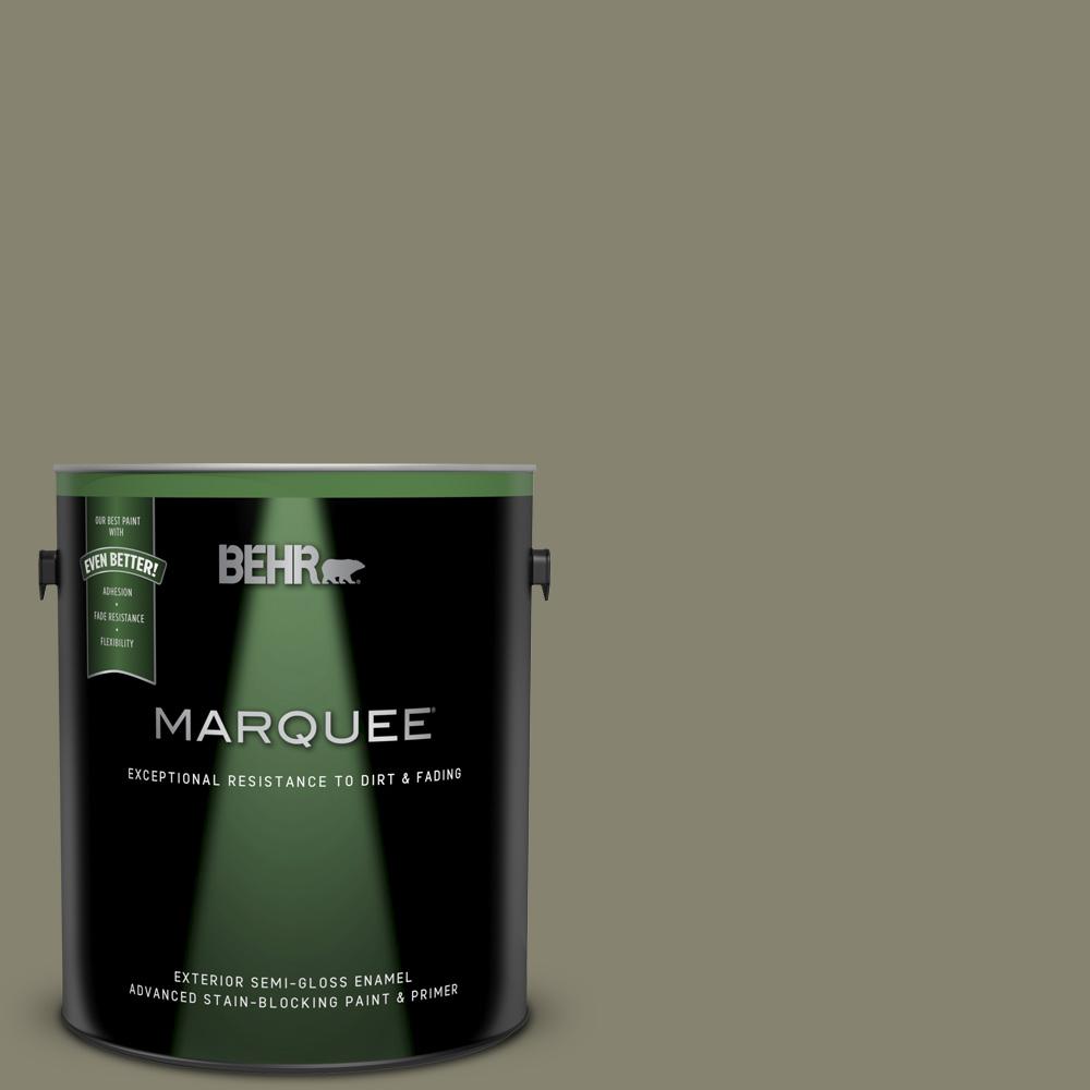 BEHR MARQUEE 1 gal. 400F6 Wing SemiGloss Enamel Exterior