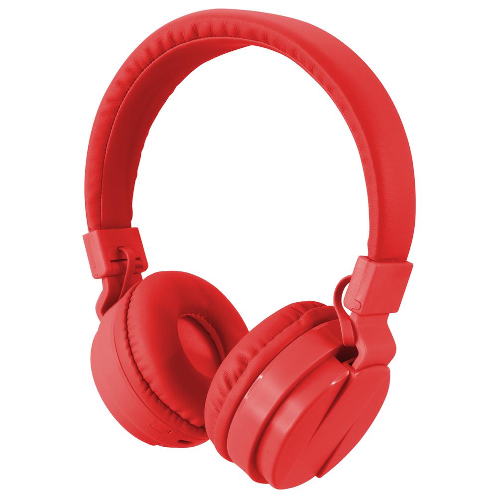 iLive Bluetooth Wireless Headphone, Red-IAHB6R - The Home Depot