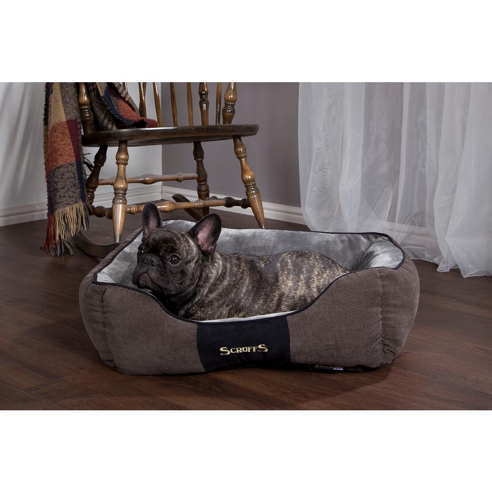 Scruffs Chester Xl Graphite Grey Polyester Box Dog Bed Bed Rcd