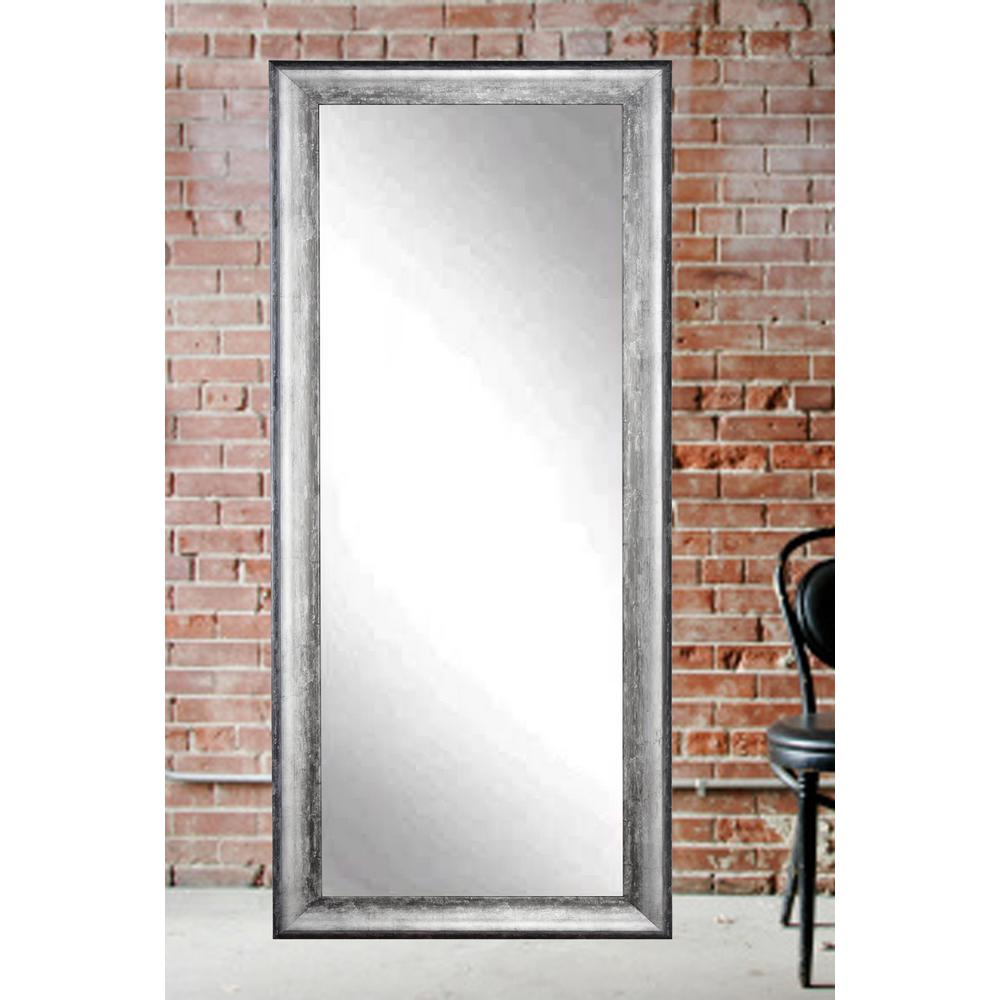 Brandtworks Midnight Silver Decorative Floor Mirror Bm039ts