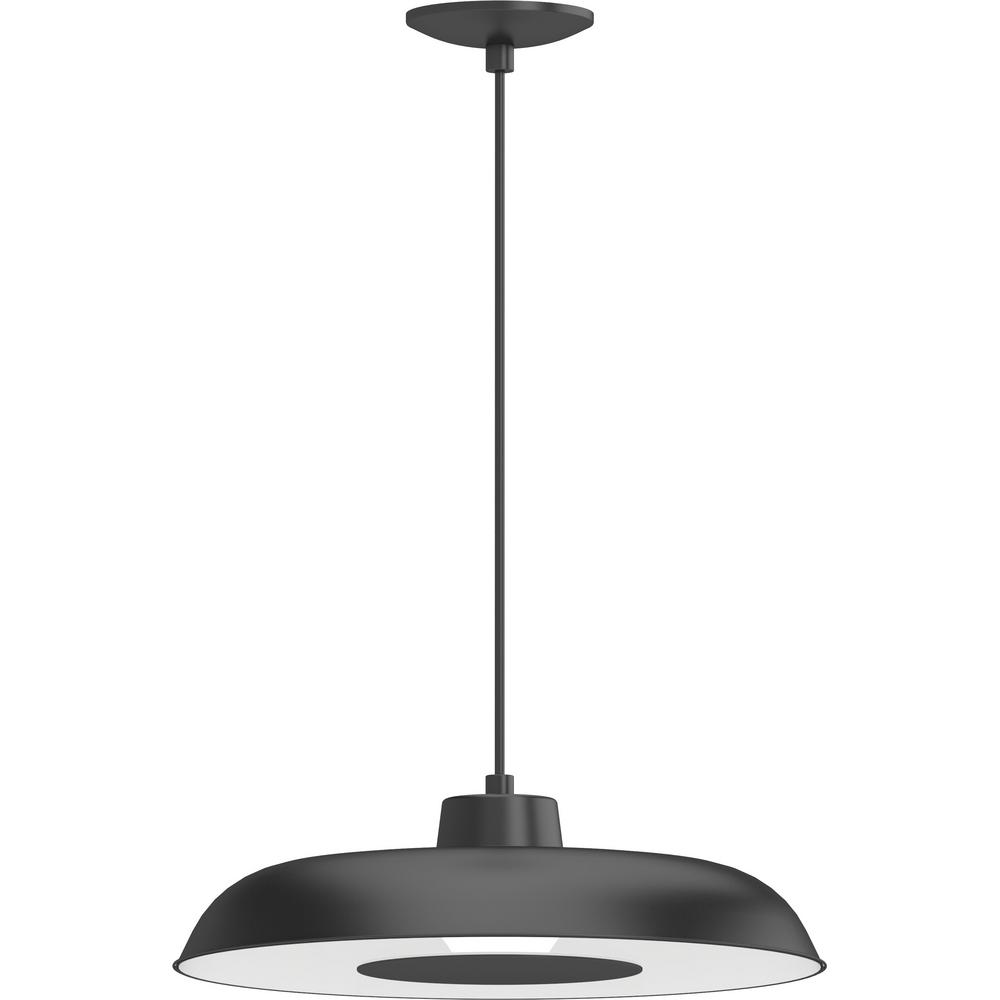 Volume Lighting 1 Light Integrated Led Indoor Sleek Black Modern