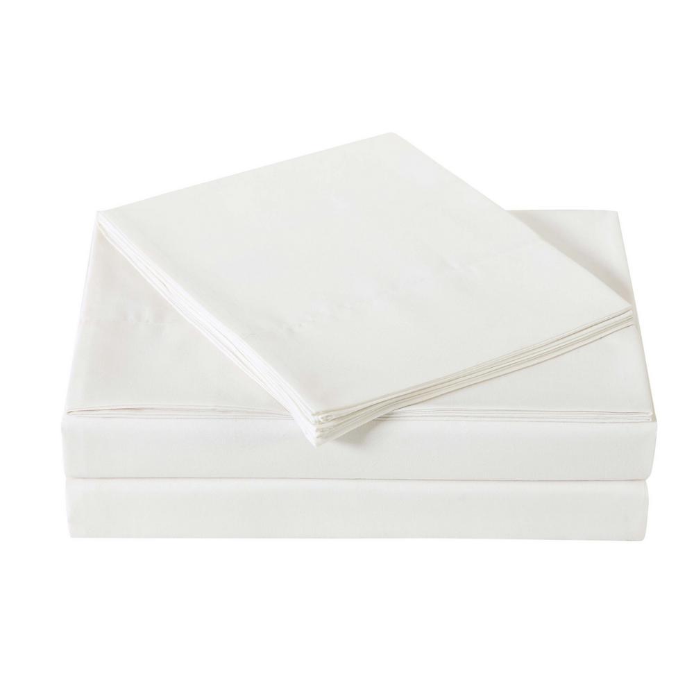 Truly Soft Everyday Ivory King Sheet SetSS1658IVKG4700 The Home Depot