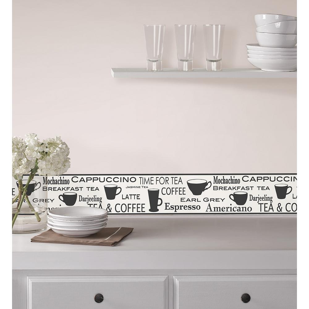 Peel Stick Border Wallpaper Home Decor The Home Depot