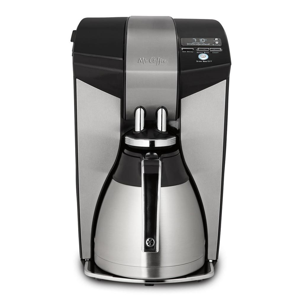 Coffee Makers Espresso Tea The Home Depot 12 Cup Optimal Brew Programmable Coffee Maker With Thermal Carafe