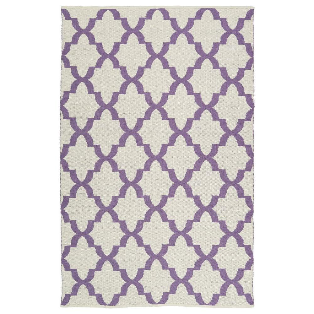 Kavka Ellis Green/Purple Indoor/Outdoor Area Rug 