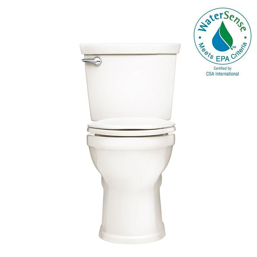 Delta Prelude 2piece 1.28 GPF Single Flush Round Front Toilet in White