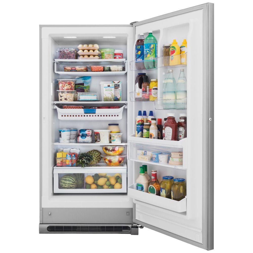 Frigidaire Gallery 20 5 Cu Ft Frost Free Upright Freezer Convertible To Refrigerator In Stainless Steel Energy Star Frigidaire Gallery 20 5 Cu Ft Frost Free Upright Freezer Convertible To Refrigerator In Stainless Steel Energy Star
