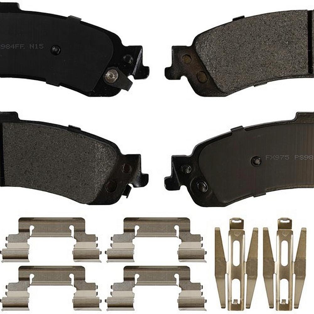 Monroe Brakes Rear ProSolution SemiMetallic Brake Pads fits 20002006 GMC Yukon Yukon,Yukon XL