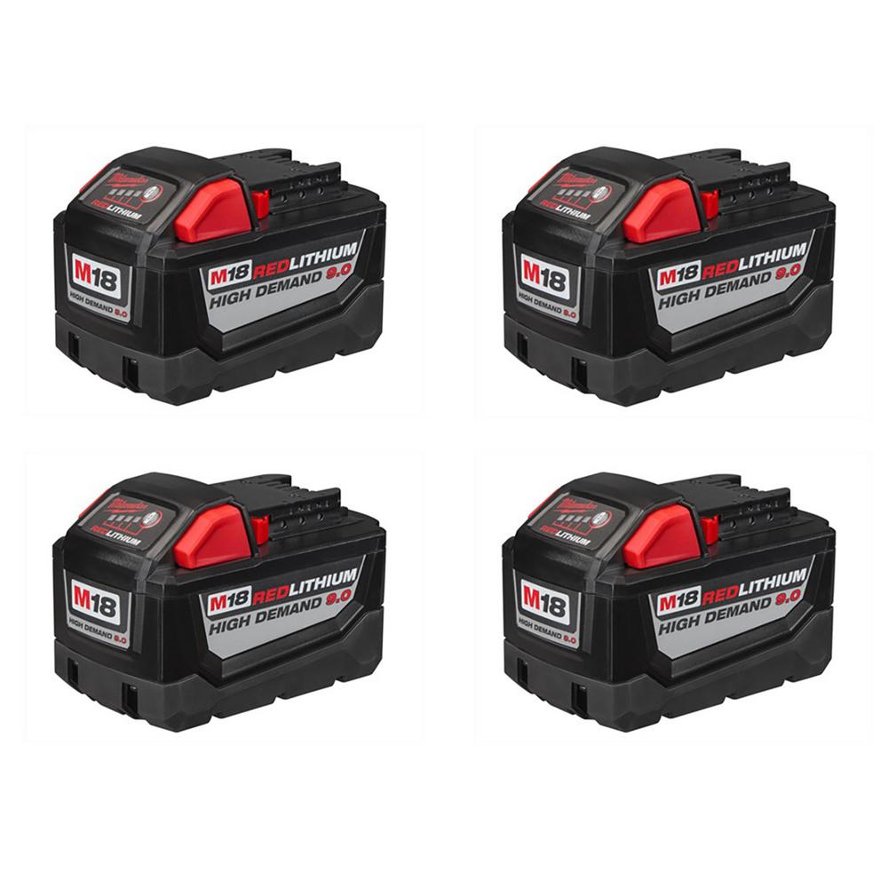 Ryobi 18-Volt ONE+ Lithium-Ion High Capacity Battery Pack 2.6Ah-P105 ...