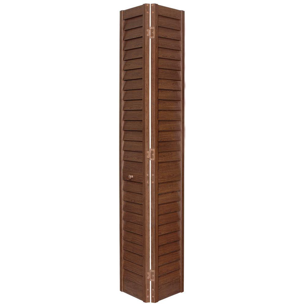 Home Fashion Technologies 36 In X 80 In 3 In Louver Louver Dark