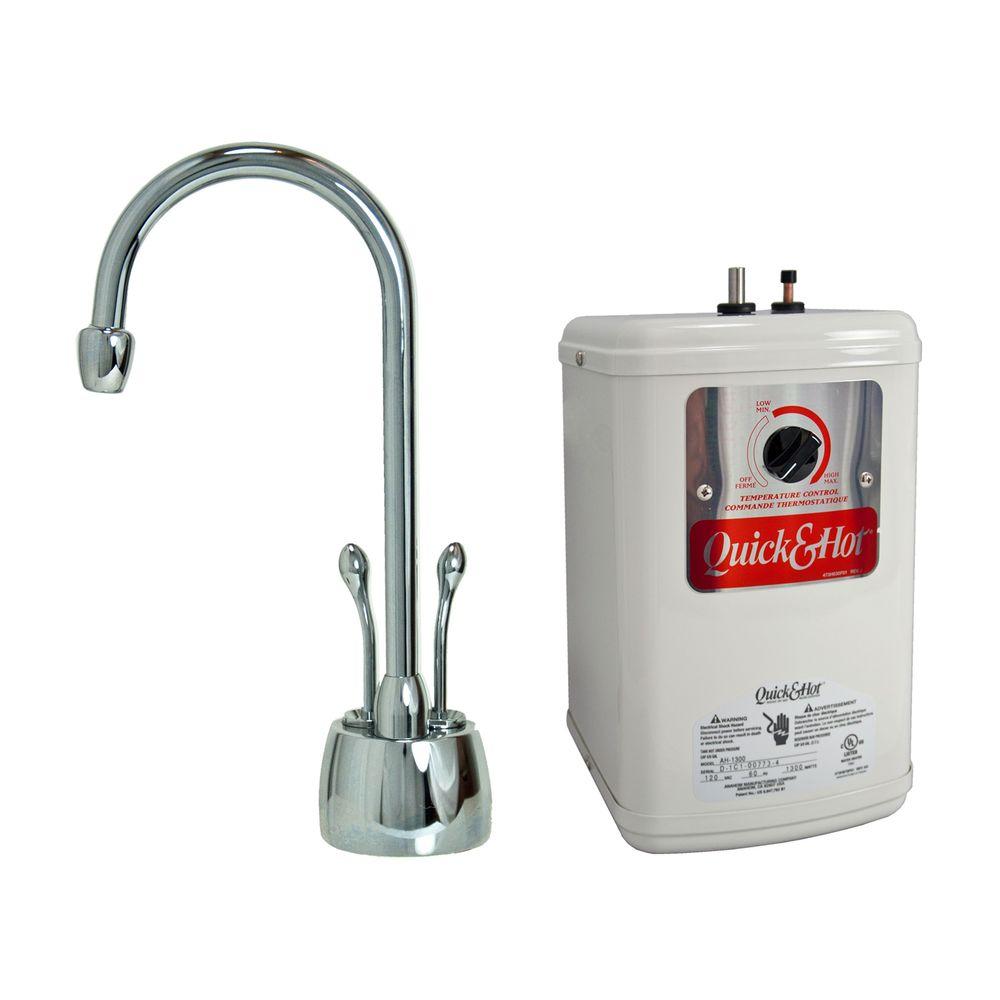 Unbranded 2-Handle Hot and Cold Water Dispenser Faucet with Heating ...