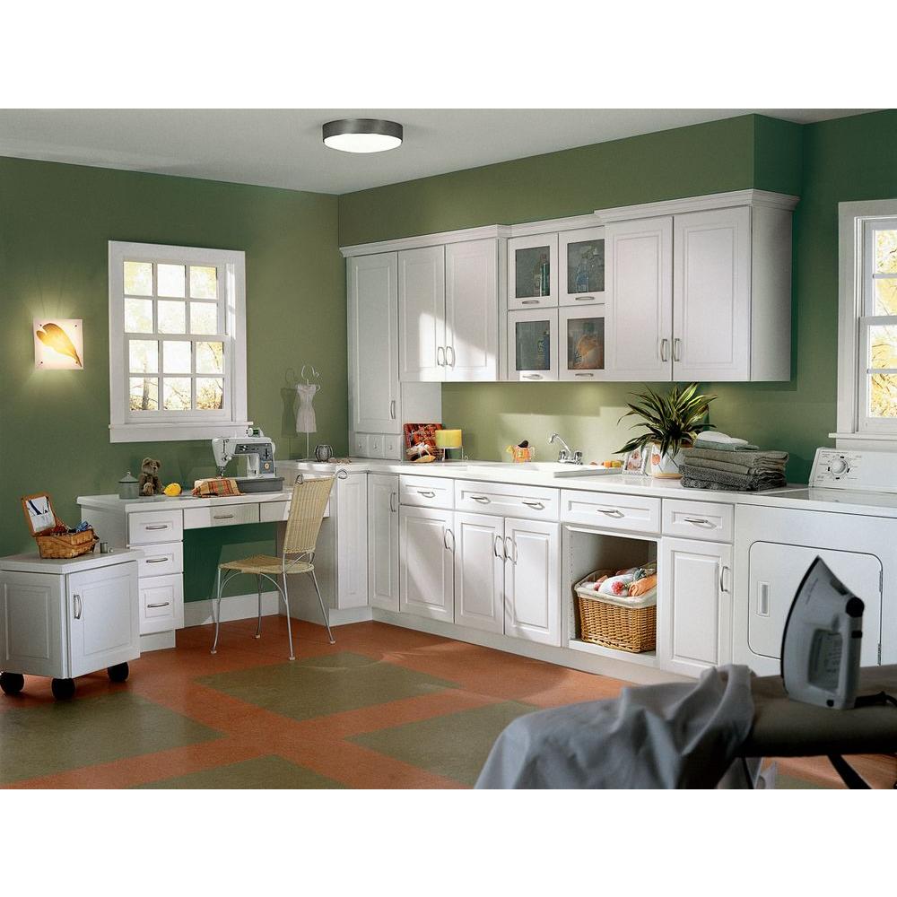 White Thermofoil Kraftmaid Kitchen Cabinet Samples Rdcds Hd Shd4 Wh C3 1000 