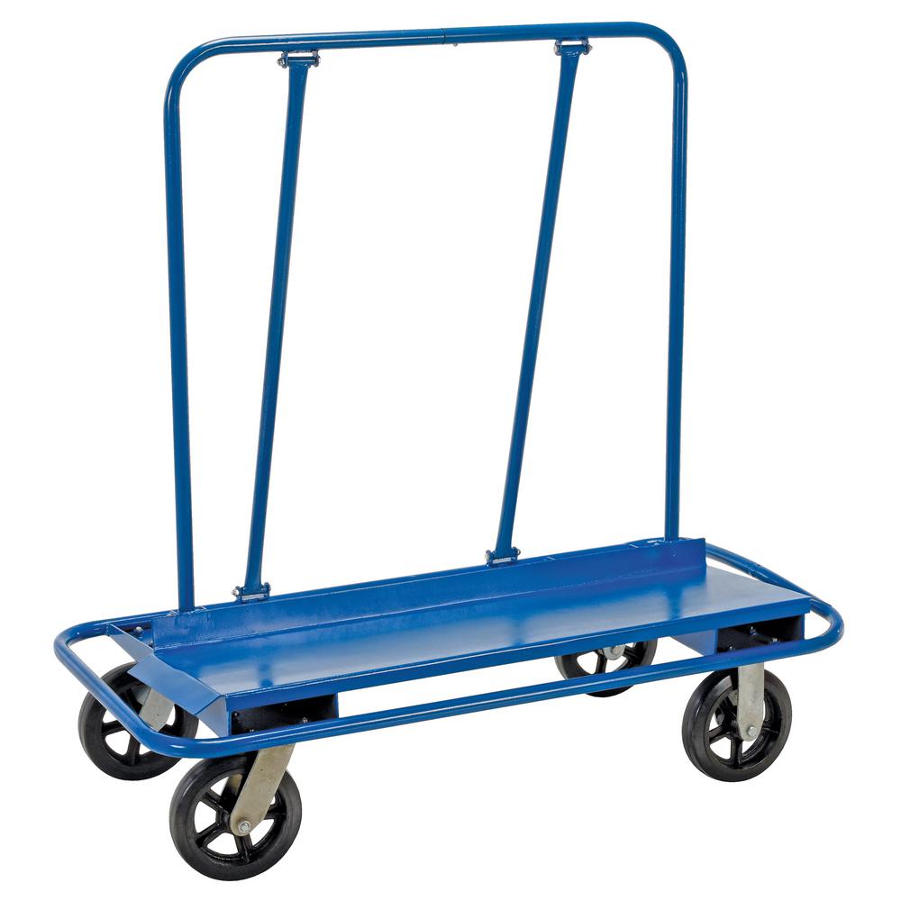 Vestil 3,000 Lb. Capacity Drywall Panel Cart With Rubber Wheels-prct-s 