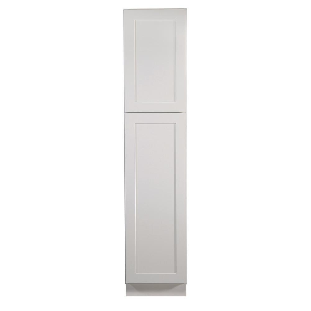 Design House Brookings Plywood Ready To Assemble Shaker 18x84x24 In 2 Door Pantry Utility Kitchen Cabinet White 561787 The Home Depot - Kitchen Cabinets Countertops Showroom At The Home Depot Florence Ky Design House Brookings Plywood Ready To Assemble Shaker 18x84x24 In 2 Door Pantry Utility Kitchen Cabinet White 561787 The Home Depot - Kitchen Cabinets Countertops Showroom At The Home Depot Florence Ky