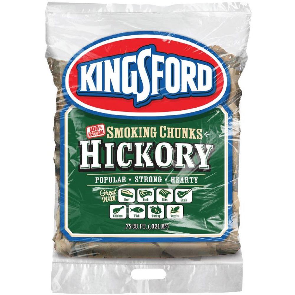 Kingsford 0.75cu. ft. BBQ Hickory Wood Chunks100524116 The Home Depot