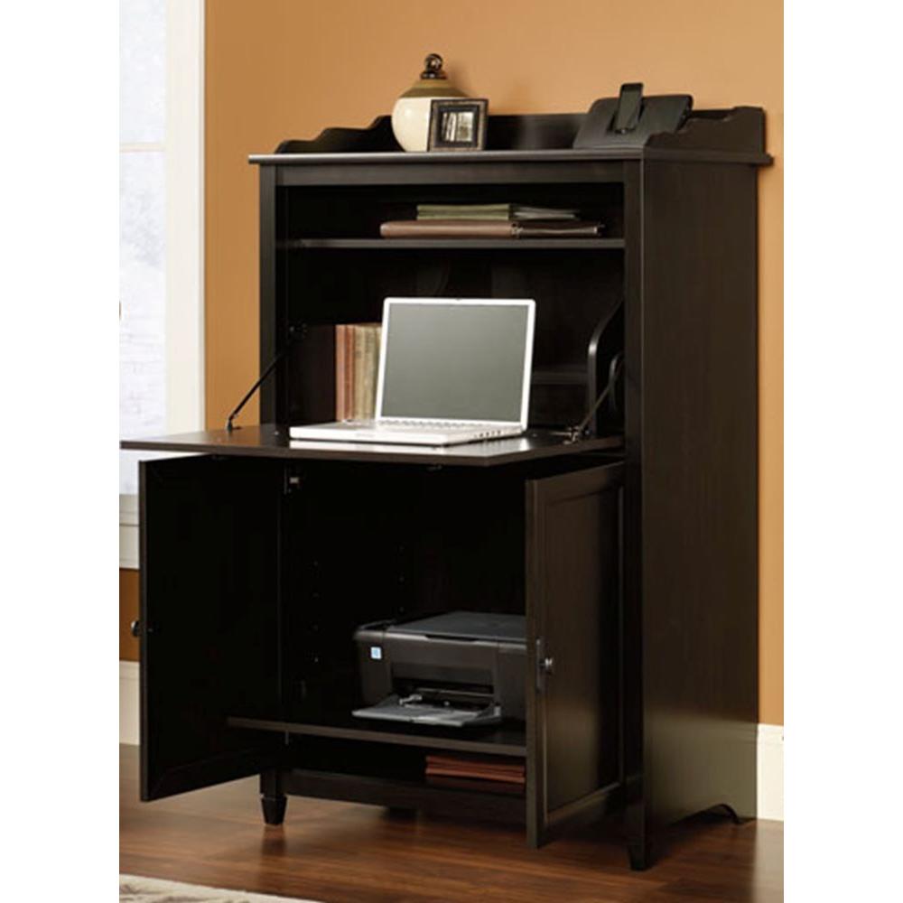 Sauder Edge Water Estate Back Desk With Shelves 413092 The Home Depot