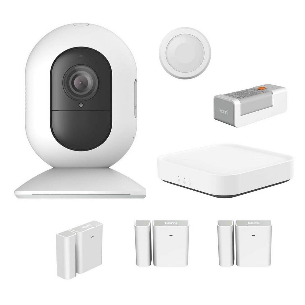 Kami WK101 Wireless Outdoor Security Camera and N100 Smart Security Sensor Kit, White was $189.98 now $109.99 (42.0% off)
