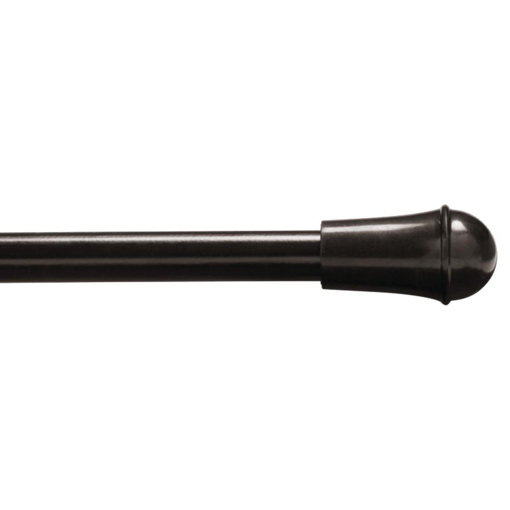 48 in. 84 in. Oil Rubbed Bronze Standard Cafe Rod 7/16 in. Dia962176