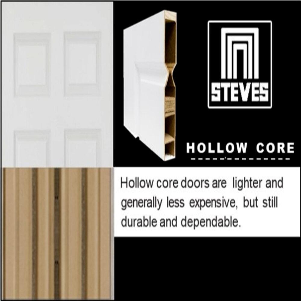 Steves Sons 32 In X 80 In 6 Panel Textured Hollow Core Primed
