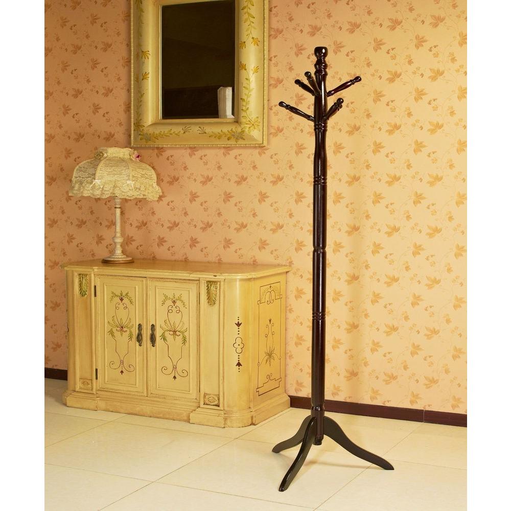 Cherry Coat Rack MegaHome Cherry 100Hook Coat RackJW100C The Home Depot 2 Cherry Coat Rack MegaHome Cherry 100Hook Coat RackJW100C The Home Depot 2