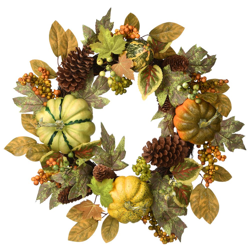 Fall Wreaths Fall Decorations The Home Depot