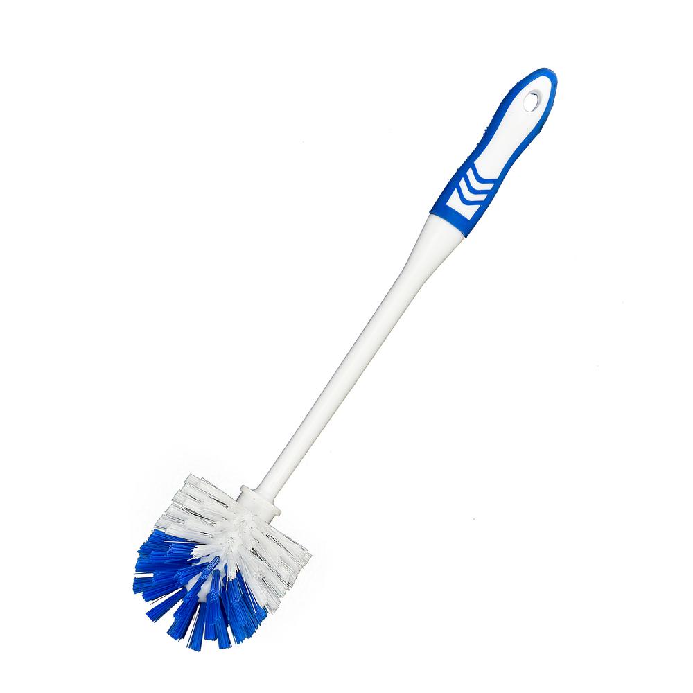 Alpine Industries 16 in. Plastic Toilet Bowl Brush (5Pack)4123452x5 The Home Depot