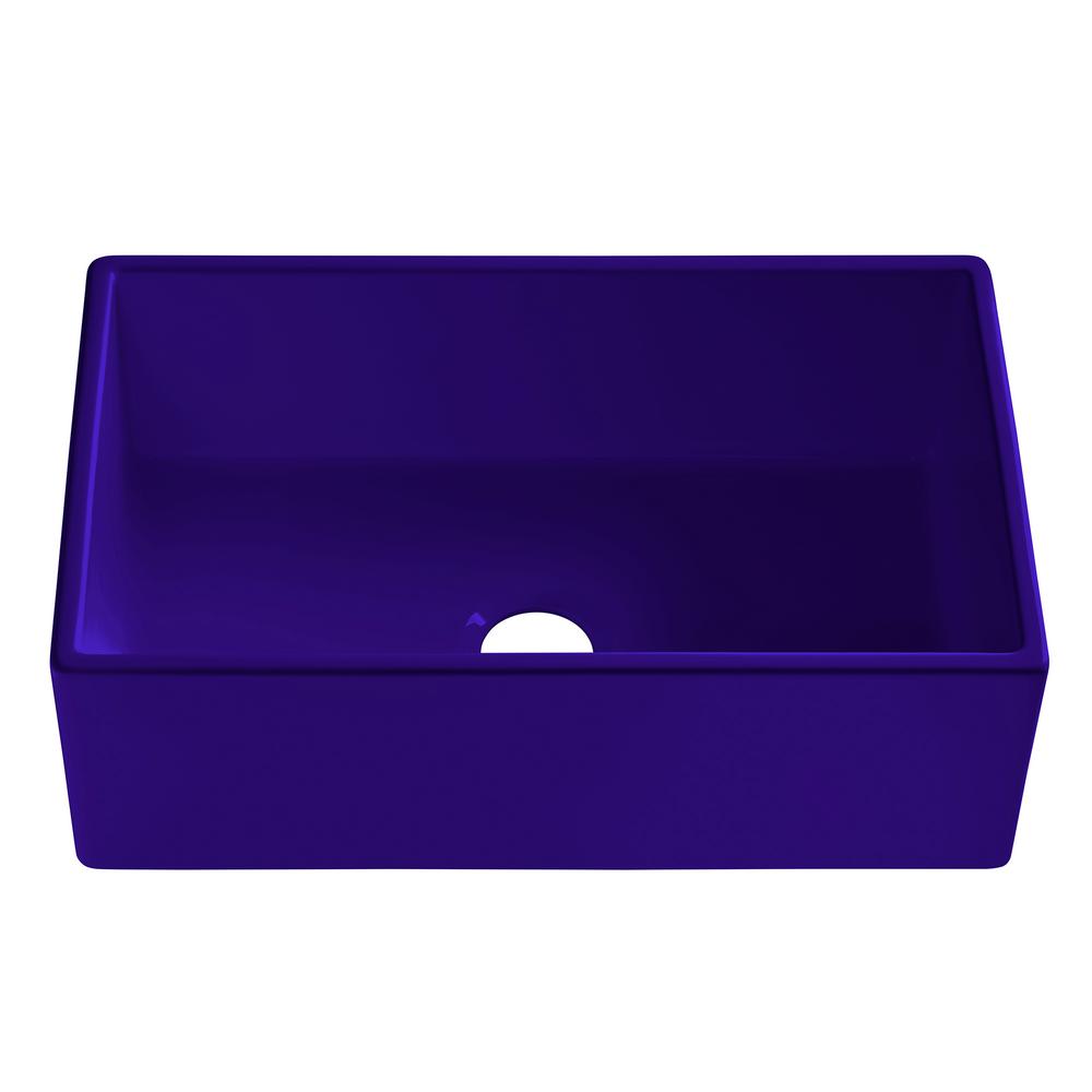 SINKOLOGY Bradstreet II Farmhouse Fireclay 30 in. Single Bowl Kitchen