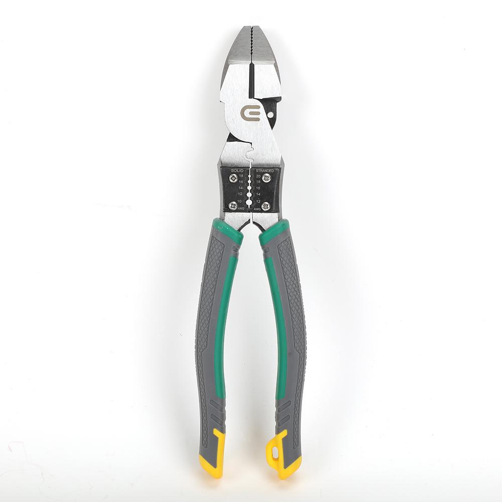 Commercial Electric 9 in. HighLeverage MultiPurpose Linesman Pliers