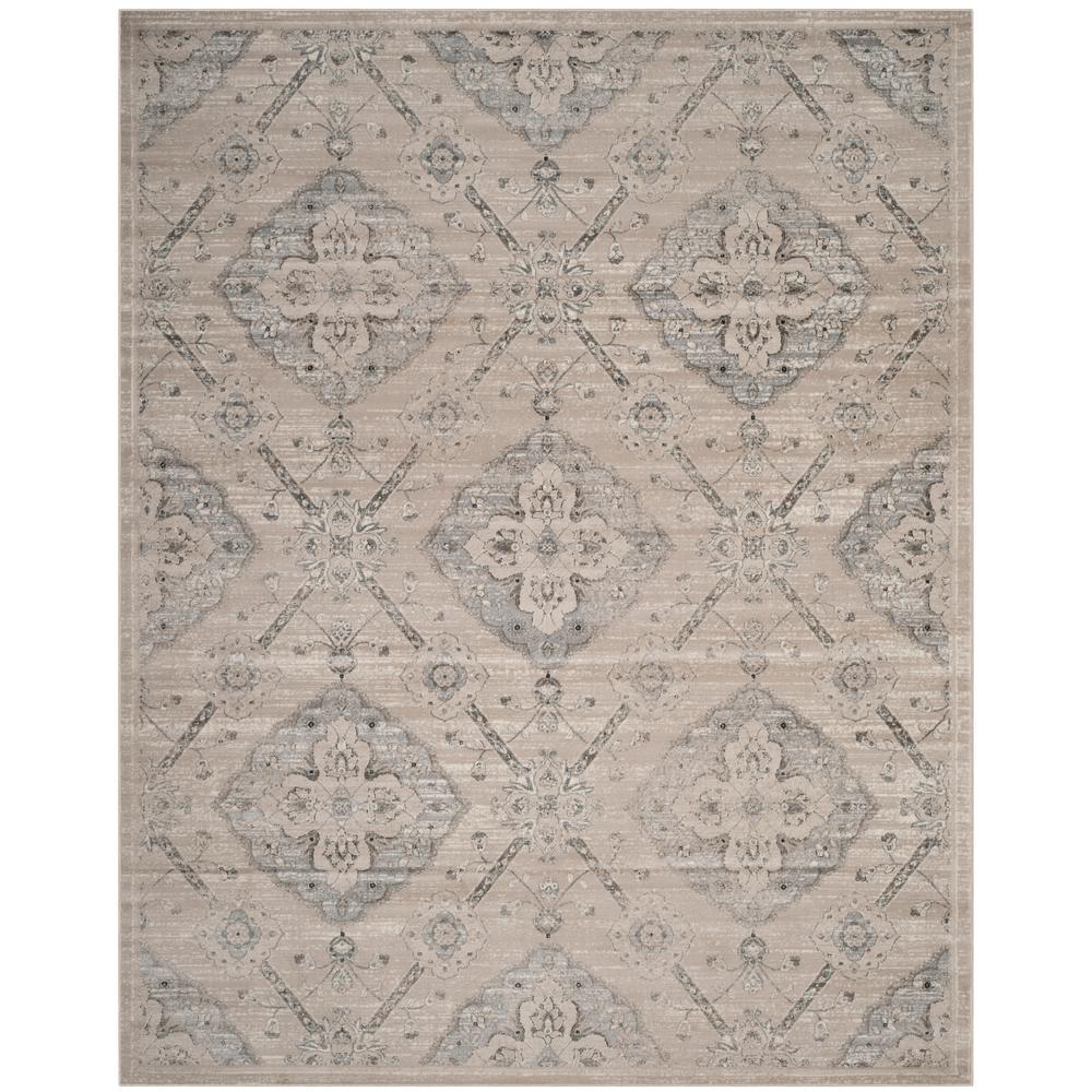 Safavieh Carnegie Taupe/Light Blue 8 ft. x 10 ft. Area RugCNG623B8