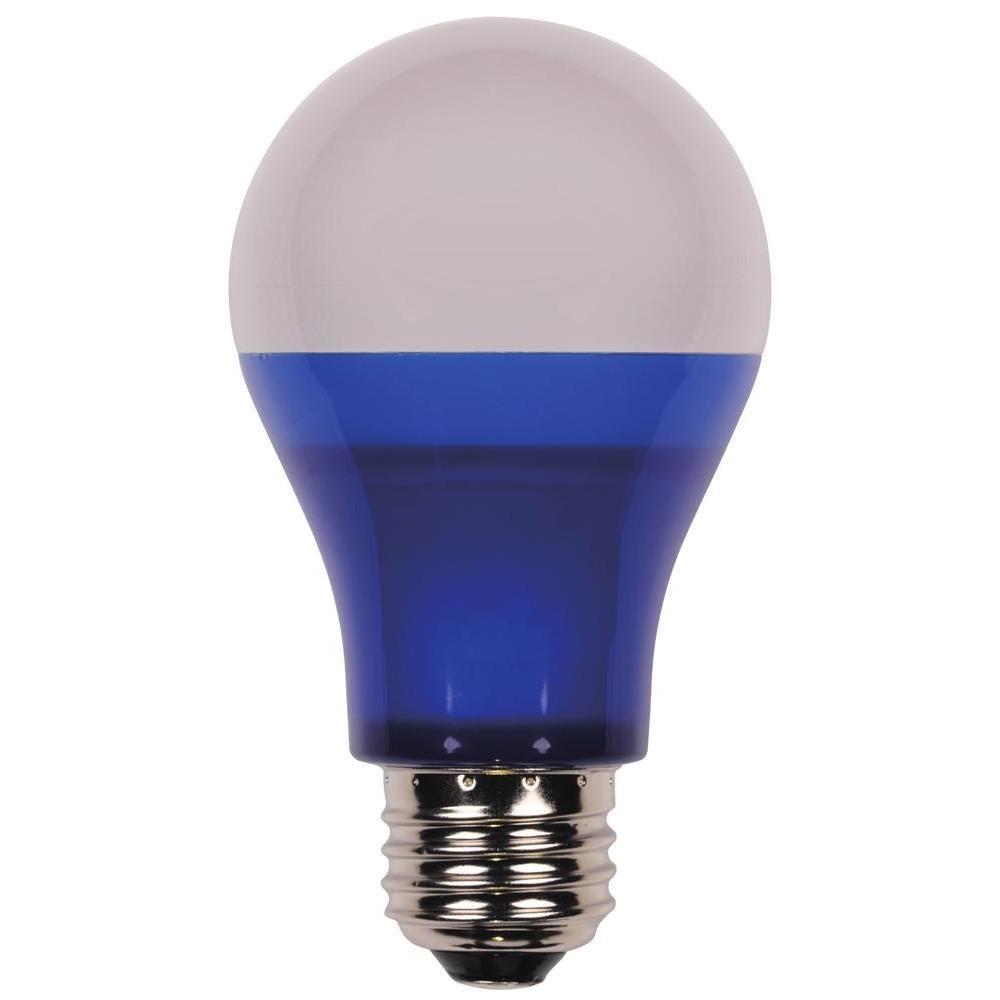 blue led light bulbs for home