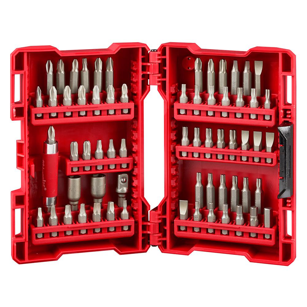 Milwaukee Screwdriving Bit Set (64-Piece)-48-32-1552 - The Home Depot