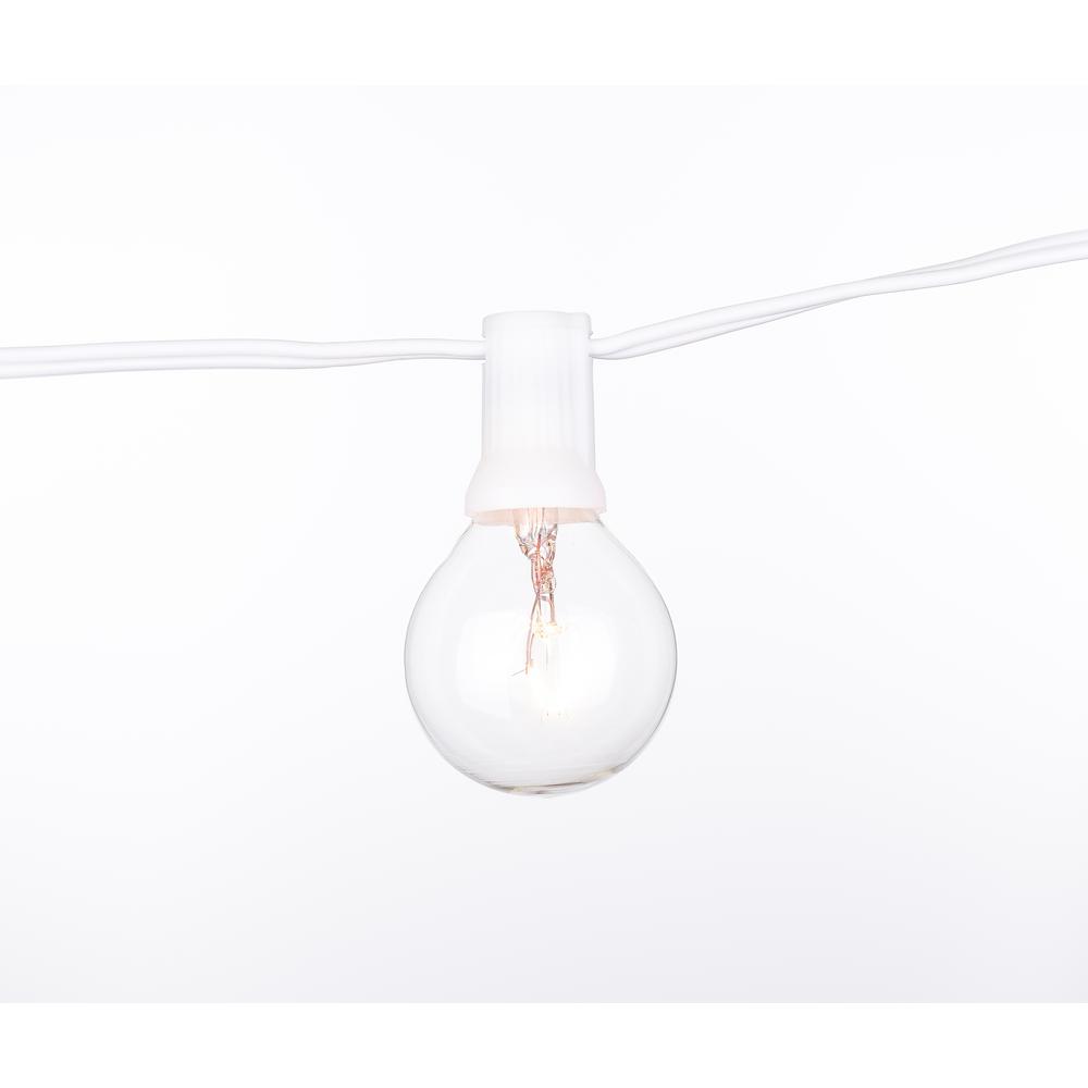 Rope And String Lights No Additional Features Outdoor Specialty Party Light 25 Ft 24 String With Clear Bulb