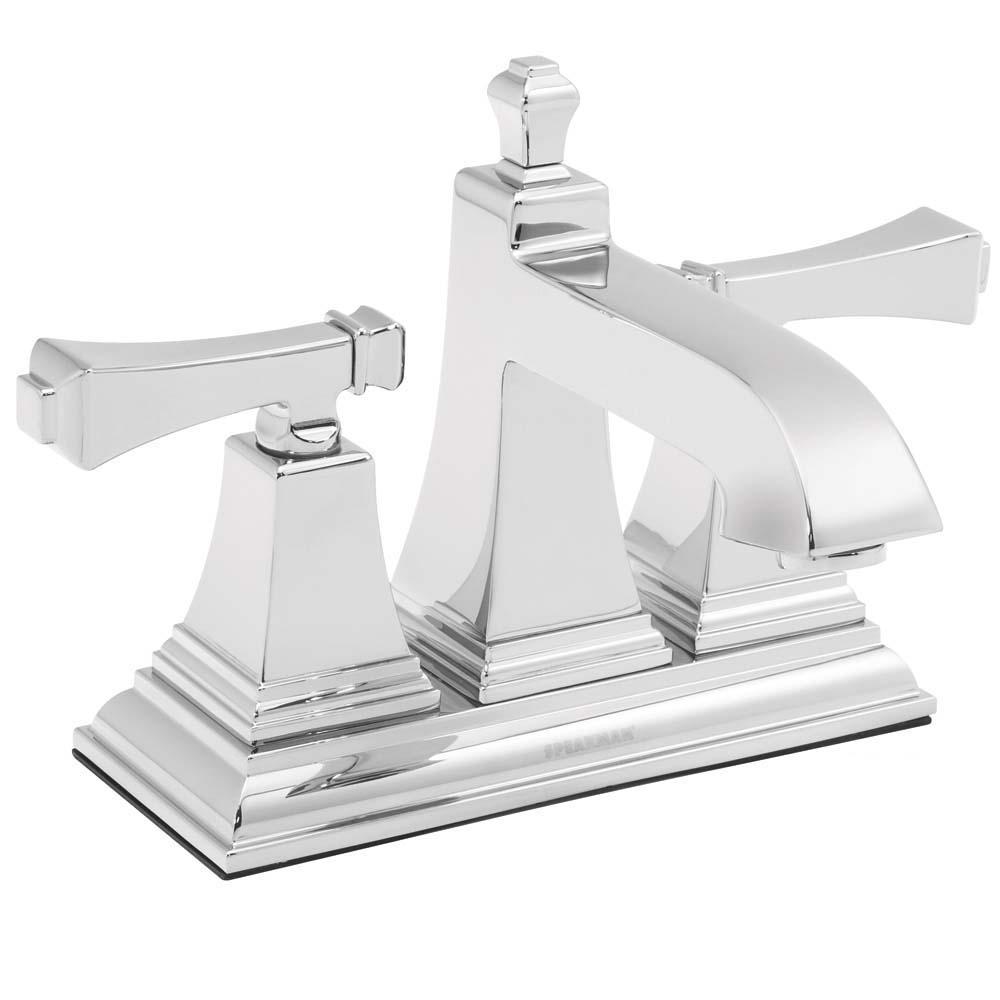 Speakman Rainier 4 in. Centerset 2Handle Bathroom Faucet in Polished ChromeSB1311E The