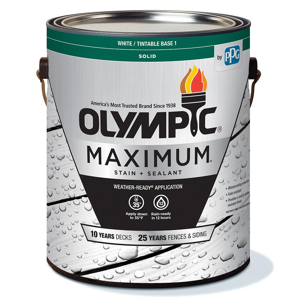 Olympic - Exterior Stain & Sealers - Paint - The Home Depot