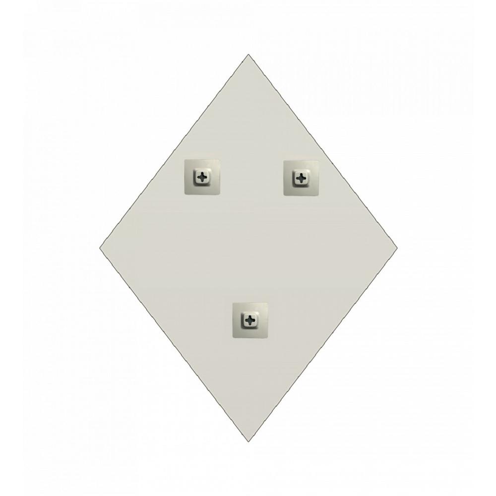 Fab Glasirror 22 In X 34 Diamond Frameless Decorative Fab Glasirror 22 In X 34