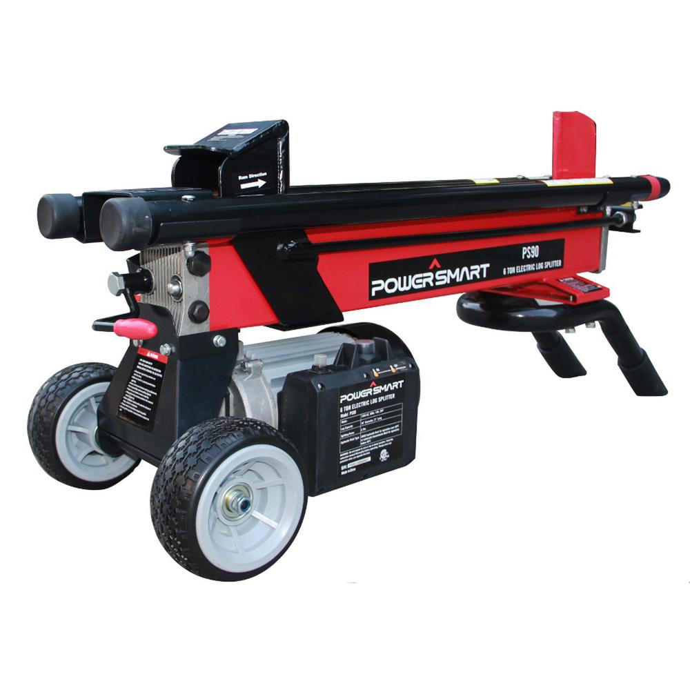 Log Splitters Outdoor Equipment The Home Depot 6 Ton 15 Amp Electric Log Splitter