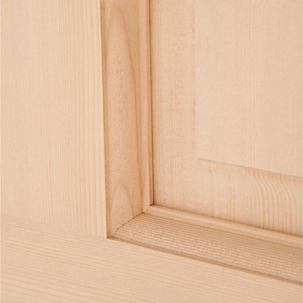 6 Panel Raised Red Oak Traditional Stain Grade Solid Core Interior