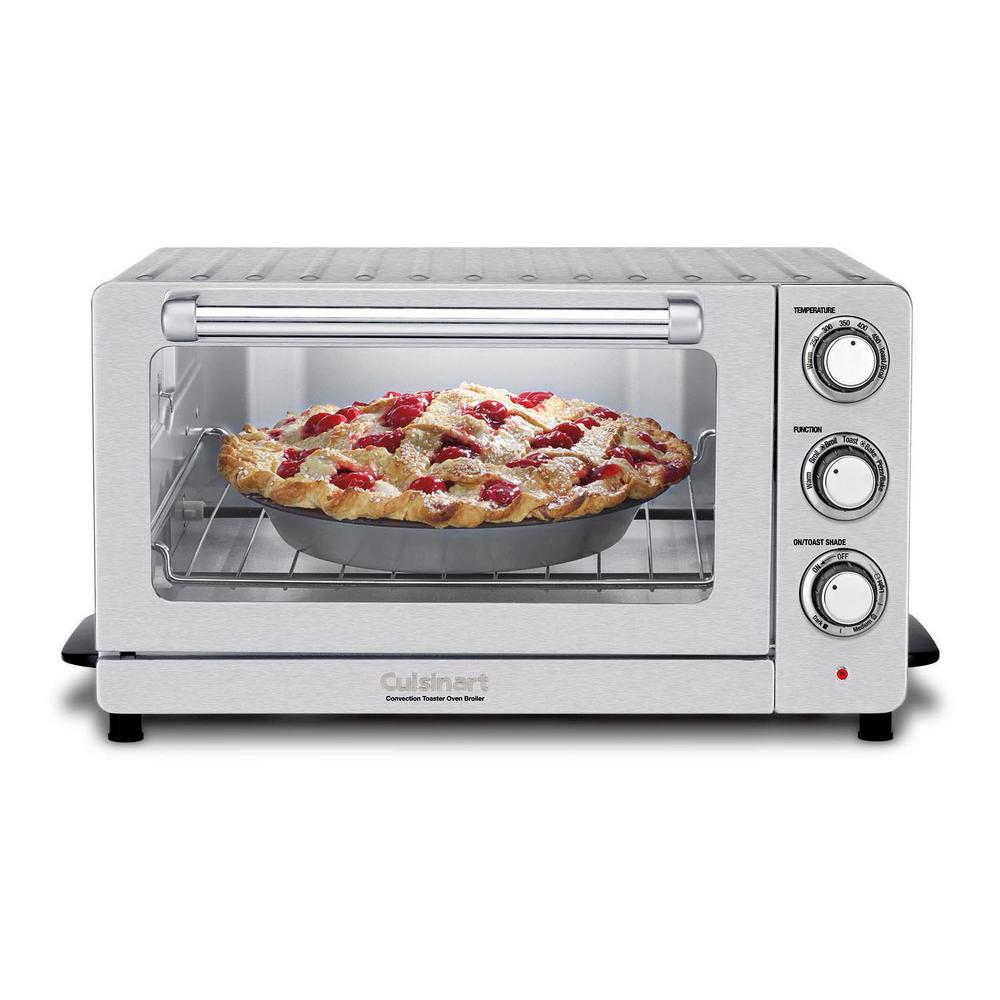 Cuisinart 1500 W 6 Slice Stainless Steel Toaster Oven With Broiler