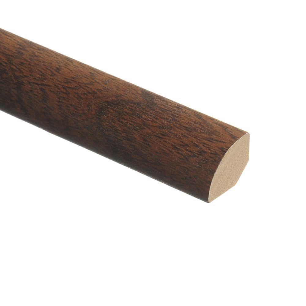 Zamma Country Walnut 5/8 in. Thick x 3/4 in. Wide x 94 in. Length Vinyl