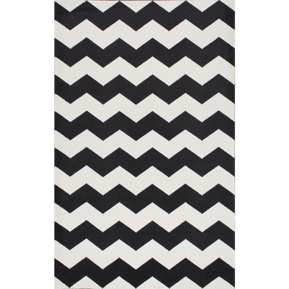 Nuloom Aponte Chevron Black 7 Ft 10 In X Area Rug Nuloom Aponte Chevron Black 7 Ft 10 In