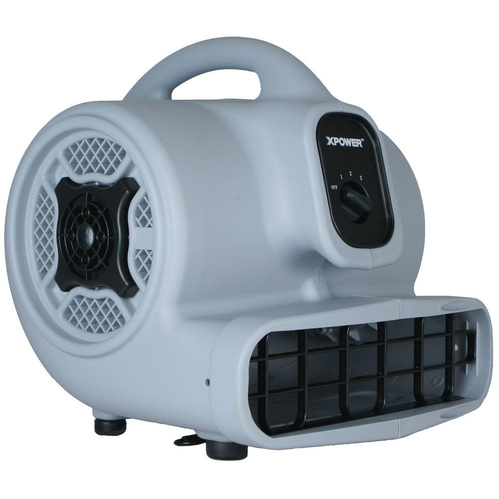 XPOWER P-400 1/4 HP High Velocity Air Mover-XPOWER P-400 - The Home Depot