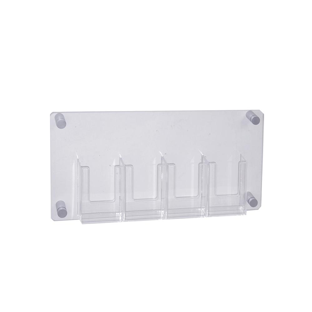 Azar Displays 10 Pocket Wall Mount Business Card Holder 2 Pack